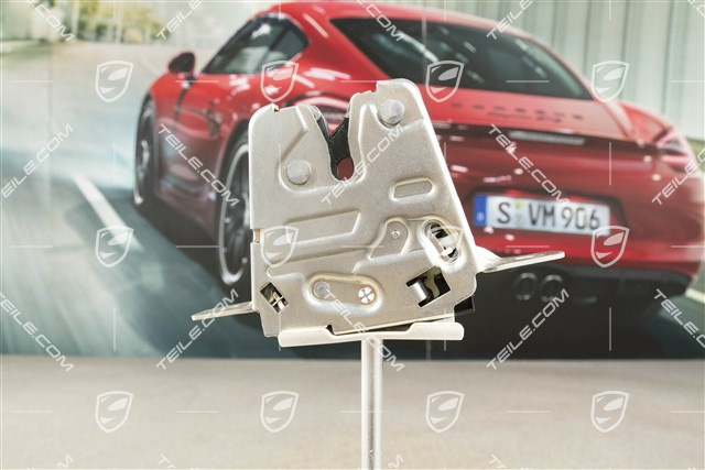 Lock, rear lid