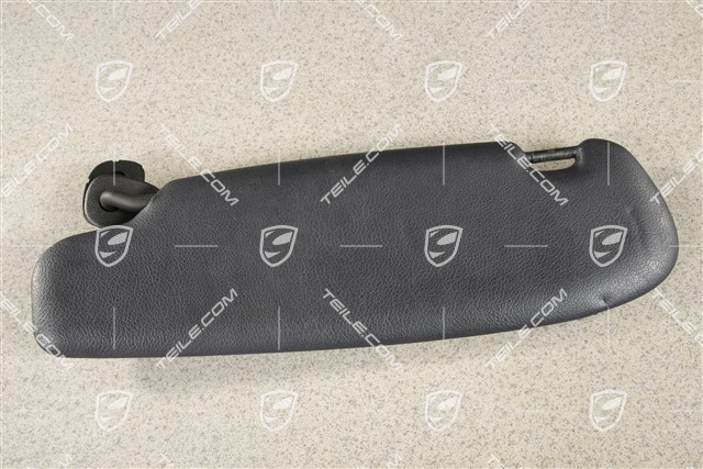 Sonnenblende, Coupe, Kunstleder, schwarz, R