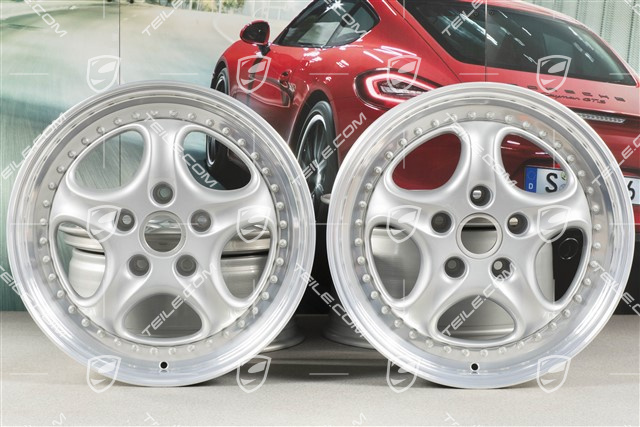 18" Carrera RS Felgensatz, Speedline, 8J x 18 ET52 + 10J x 18 ET65