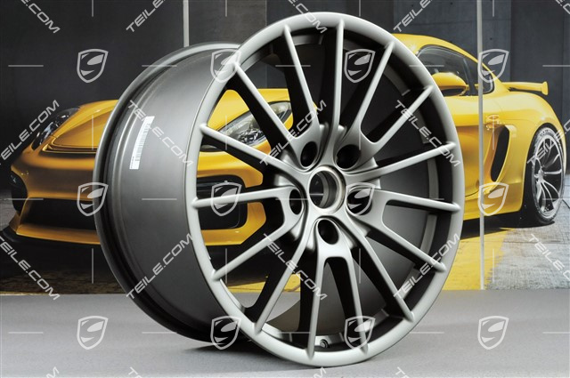 20" Felga Panamera Sport, 11,5J x 20 ET63, Platinum satynowy mat
