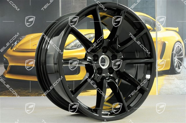 20-inch alloy wheel "Macan SportDesign" 10J x 20 ET19, black high gloss