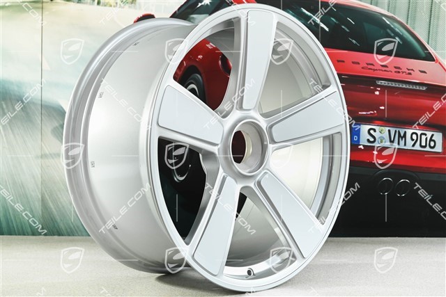 20+21" Sport Classic wheel rim set, 9,5J x 20 ET44 + 12J x 21 ET70, white