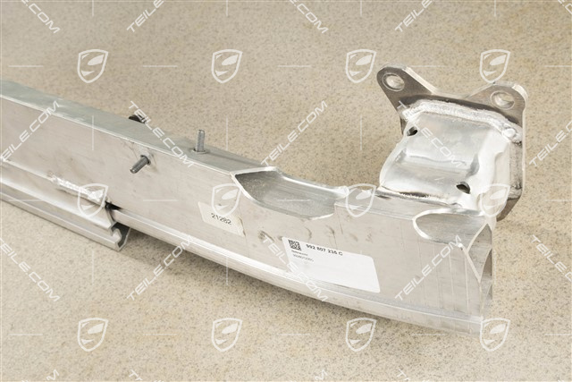 Bumper reinforcement rear