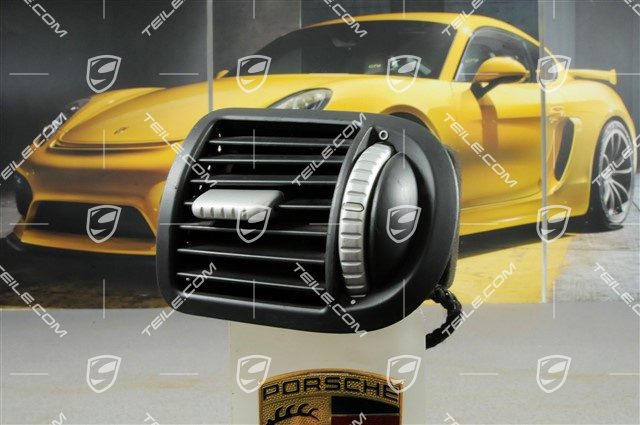 Side vent, Black, R