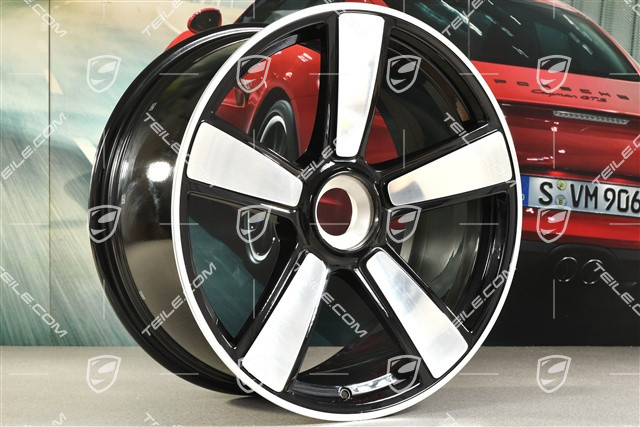20+21-inch wheel rim set Sport Classic II, rims: front 9,5J x 20 ET44 + rear 12J x 21 ET70