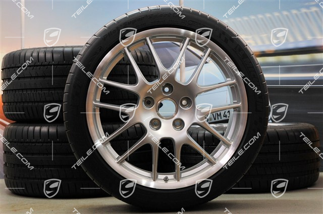 20-inch RS Spyder Design summer wheel set, wheels: 9,5J x 20 ET65 + 11J x 20 ET 68 + tyres: 255/40 ZR 20 + 295/35 ZR20