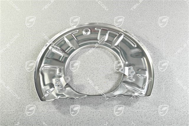 Front axle disc brake protective plate, PCCB, L