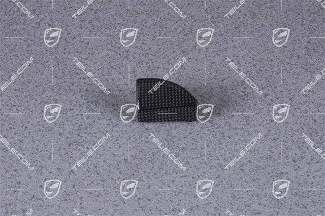Dashboard trim moulding, LHD, outer, Carbon