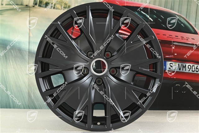 20" Felge Taycan Turbo S Aero Design, 11J x 20 ET60, Anthracitgrau