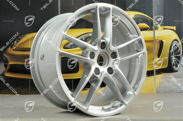 19'' Felge Panamera Turbo II, 10J x 19 ET61, Brilliant Chrome Finish