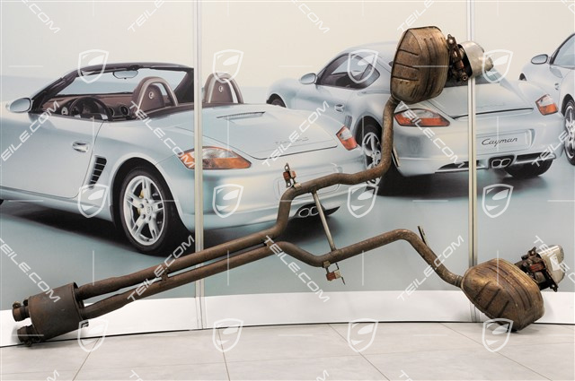 Exhaust System, Panamera S 294KW / GTS 316KW, complete L+R Exhaust System, Panamera S 294KW / GTS 316KW, complete L+R