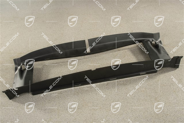 GT2 RS, Air guide / duct centre, Black matte