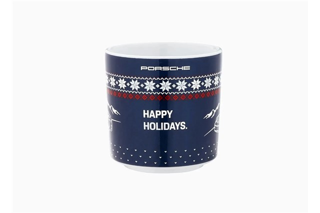 Collector's Espresso Cup No. 2 – Christmas, blue, 90 ml