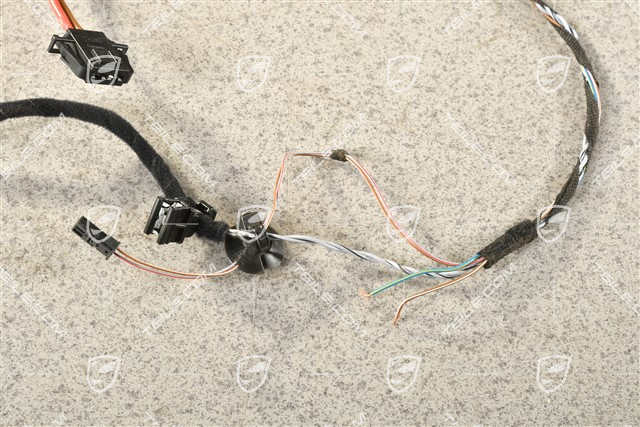 Wiring harness, control panel, damaged connectors