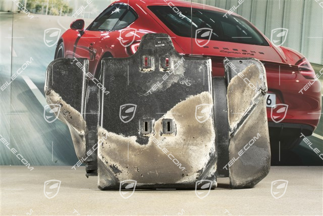 Protective plate for fuel tank, lower part, C2/C2S