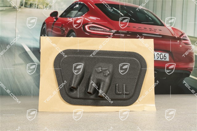 Heater gasket, Cowl panel covering / Luggage compartment cooling