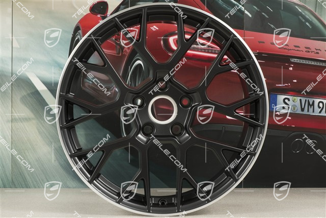 20" Felga RS Spyder, 8,5J x 20 ET53, czarny satynowy półmat