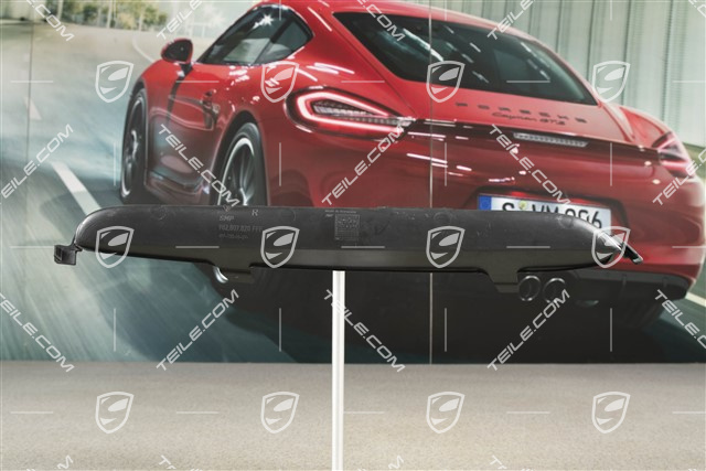Cover for grille, matte black, R
