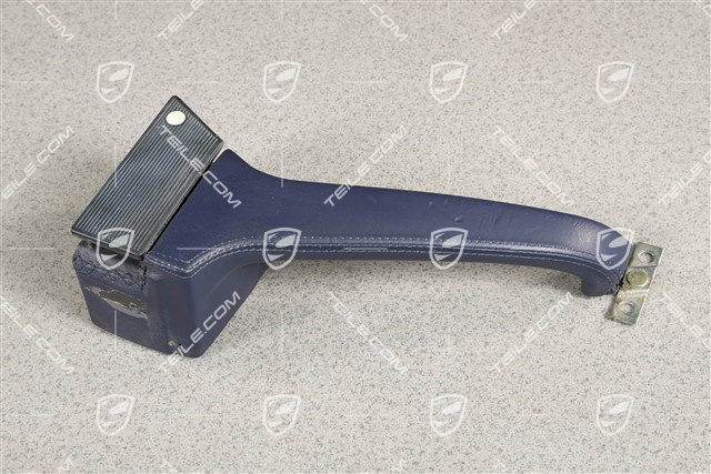 Haltegriff, Leder, Cobaltblau, R