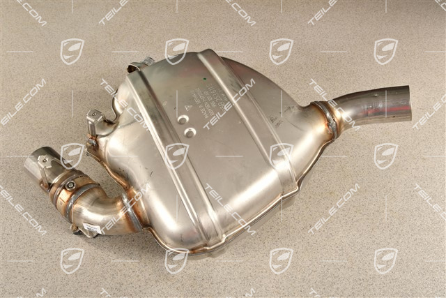 Rear muffler 2,0L, L