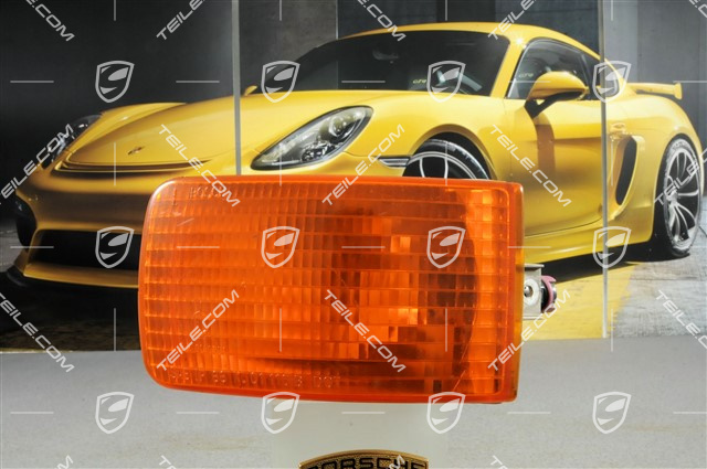 Turn signal, yellow, without bulb socket, L Turn signal, yellow, without bulb socket, L