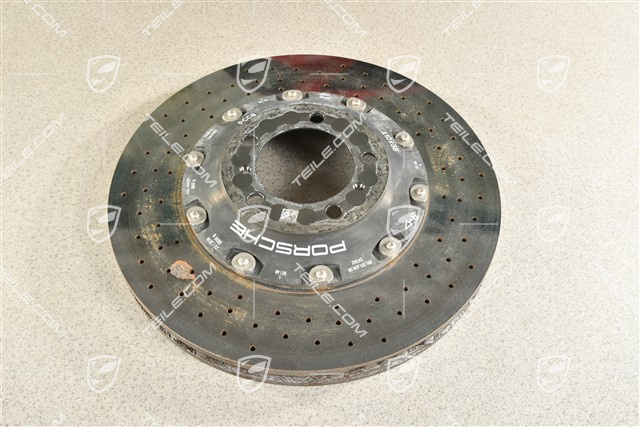 PCCB ceramiczna tarcza hamulcowa, uszkodzona, R