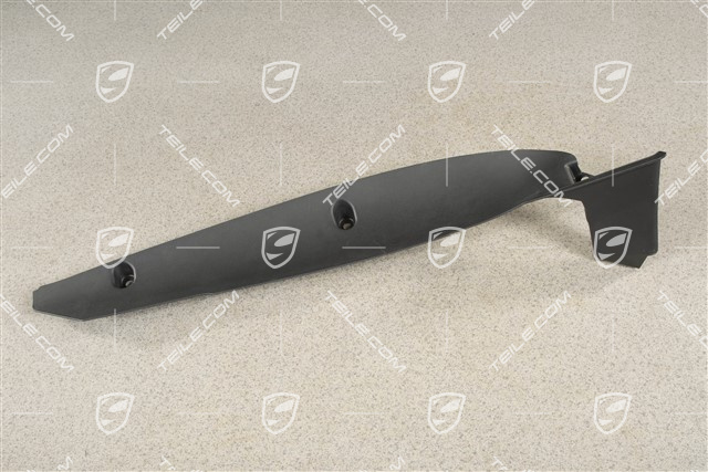 Wing / Fender Rear Cover, Black, L