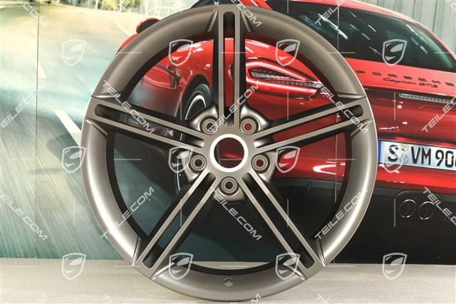 21" Felga Mission E Design, 11,5J x 21 ET66, Platinum satynowy półmat