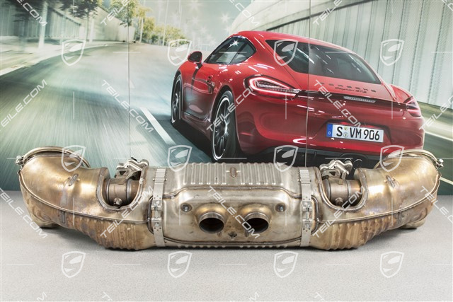 Main exhaust muffler GT3
