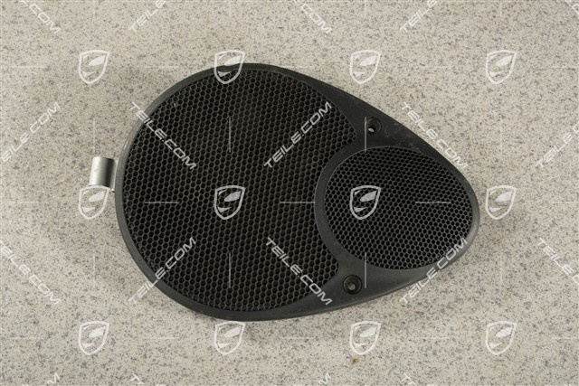 Lautsprecherblende, Satinschwarz