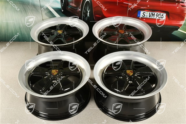 18-inch FUCHS wheel rim set, 8J x 18 ET52 + 10J x 18 ET65