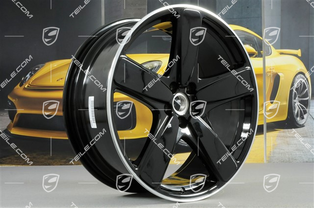 21-inch Sport Classic, alloy wheels set, 9J x 21 ET26 + 10J x 21 ET19, Black