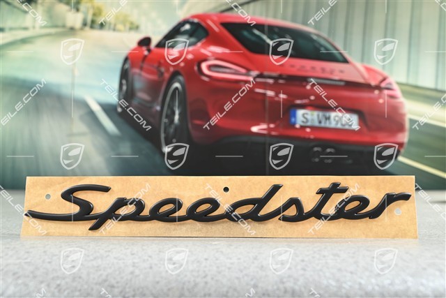 Schriftzug Speedster