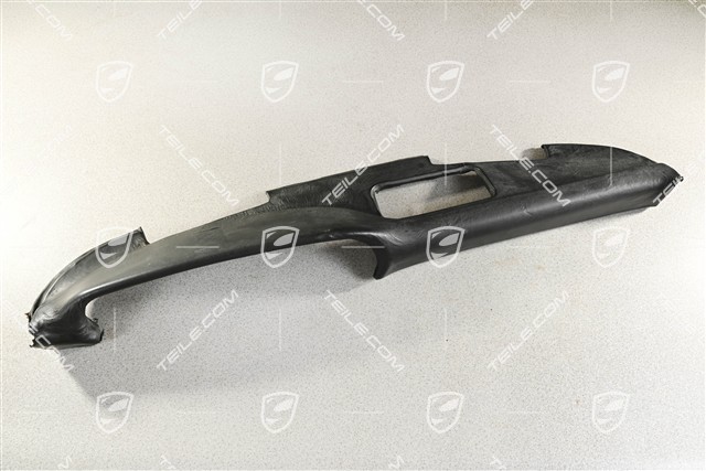 Schalttafelverkleidung mit Lautsprecherblende, Kunstleder, schwarz