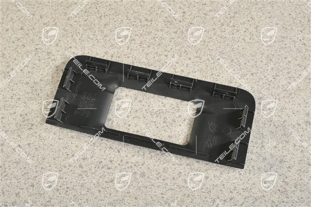 Schlossabdeckung, Satinschwarz