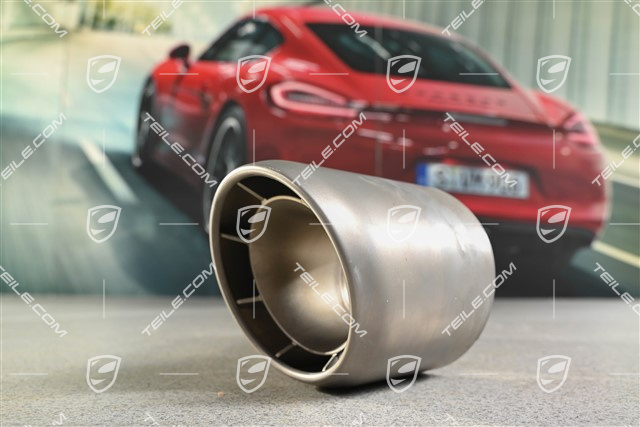 GT4, Exhaust tail pipe, Weissach package, R