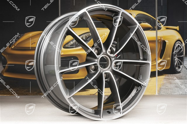 20" Felga Carrera Classic, 8,5J x 20 ET53, Titan