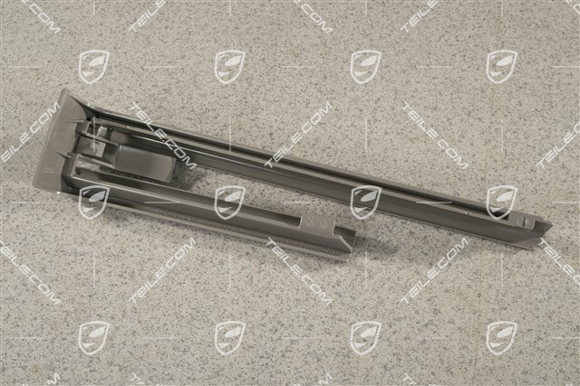Abdeckschiene für Vordersitz, Rear, Platingrau, R