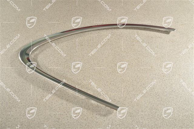 Listwa ozdobna, boczna szyba, aluminium, R