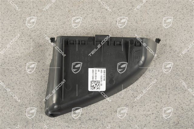 Air duct / Guide, Sport design package, Lateral, Black, R