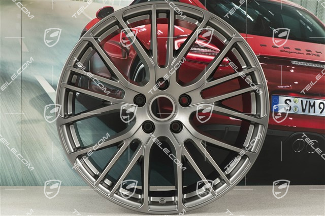 21" Panamera Exclusive Design Sport Felge, 11,5J x 21 ET69, Platinum