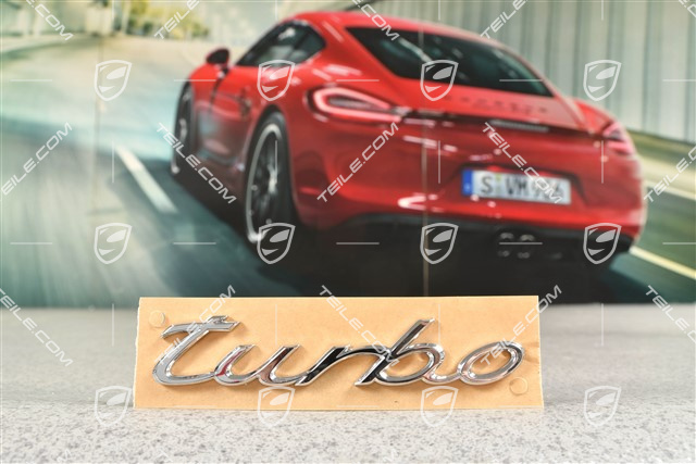 Emblem / Logo / Badge Turbo, for Coupe