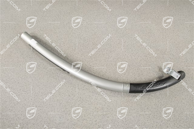 Zuziehgriff, Metallgrau, L