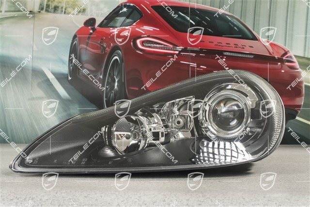 Xenon Scheinwerfer, schwarz, Facelift, ohne Steuergerät und Xenonbirne, L