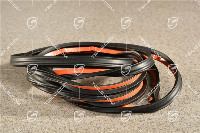 Gasket / seal for rear tinted window, lower