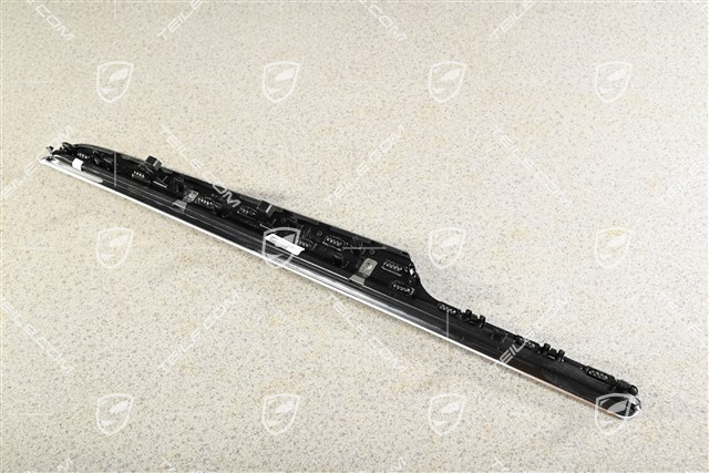 Zierleiste für Türverkleidung, hinten, Schwarz, L