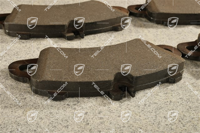 Brake pads, front axle, for Black calipers