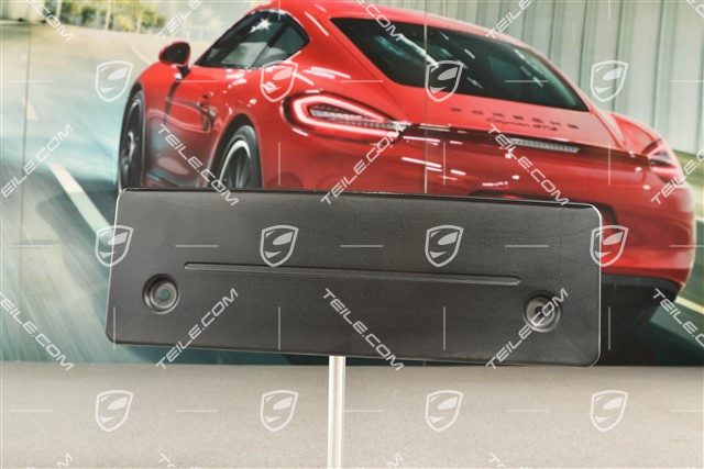 Front bumper number / Licence plate support / pad