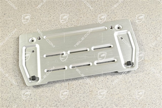 License Number Plate Mount, Alloy