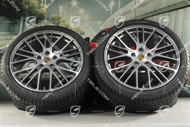 21" Winterräder Satz "Exclusive Design Sport", Felgen 9,5 J x 21 ET71 + 10,5 J x 21 ET71 + Pirelli Sottozero III Winterreifen 275/35 R21 + 315/30 R21